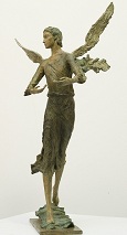 Ange des exiles (variante 2) 2008, bronze
